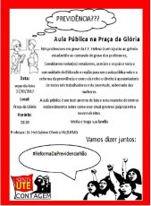 Aula pública da E.E Helena Guerra em greve acontece hoje em Contagem