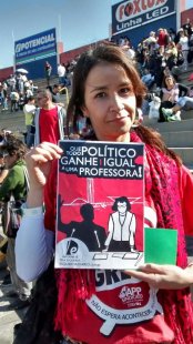 Professores Paraná aderem à campanha do Esquerda Diário