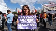 Diana Assunção: Temer tenta calar cem mil em Brasília com suas bombas, mas não permitiremos!