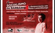 Debate com grandes especialistas em Rosa Luxemburgo no IFCS-UFRJ em 28 de março