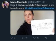 #LuteComoUmaEnfermeira: Comitês do Esquerda Diário organizam campanha nas redes sociais no dia internacional da enfermagem 