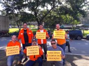 Petroleiros em greve na Regap apoiam a greve na educação de Minas Gerais