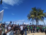 Trabalhadores da saúde fazem manifestação em Pernambuco por melhores condições de trabalho