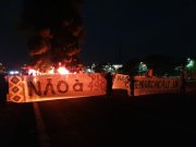 Indígenas e movimentos de esquerda fecham rodovia em Campinas contra PL 490 e marco temporal