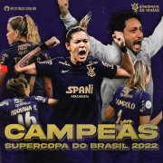 Nos acréscimos de jogo muito disputado com o Grêmio, Corinthians vence a Supercopa Feminina