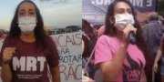 Veja falas da Faísca Revolucionária nos atos desse dia 09 contra Bolsonaro