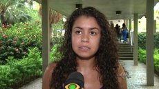Carolina Cacau denuncia crise da UERJ na TV