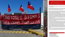 Portuários do Chile param nesta quarta-feira em meio à votação pela retirada dos fundos de pensão 