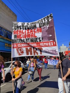 Ato em São Bernardo pelo fora Bolsonaro no 24J