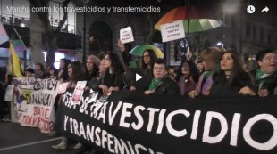 Contra os travesticídios: na cidade da fúria milhares marcham exigindo justiça