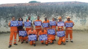 Garis apoiam luta dos trabalhadores da CEDAE contra a privatização