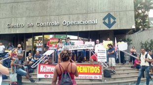 Ato denuncia demissões no Metrô de SP e exige readmissão de Marlon