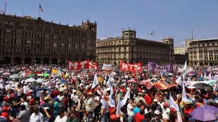 1 de Maio no México: sindicatos da oposição exigem salários dignos