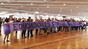 Categoria de 100 mil trabalhadores da educação em SP se posiciona contra Bolsonaro – exigimos que Claudio Fonseca pare de esconder essa posição