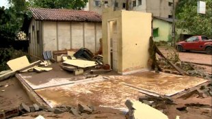 Desastres com as chuvas deixam 1,6 mil pessoas fora de casa no Espírito Santo