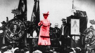 Karl Liebknecht e Rosa Luxemburgo, por Leon Trotsky