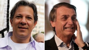 Indignante: Haddad felicita escravista Bolsonaro e lhe deseja "boa sorte"