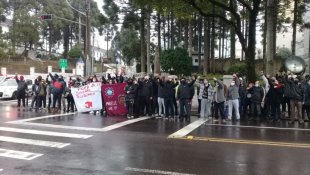 Ato antifascista em Caxias do Sul faz bolsonaristas recuarem novamente