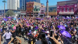 #9M no Chile: com marchas e cortes de rua, começou a convocatória a uma greve feminista no Chile