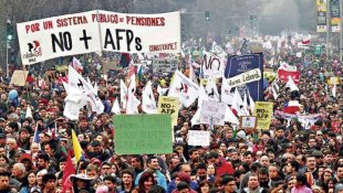 Chile: Derrota de Piñera e comemoração nas ruas da nova lei da aposentadoria