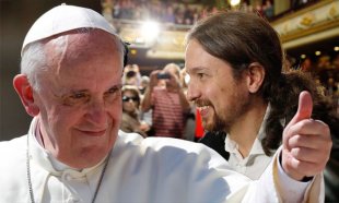 Estado Espanhol: Pablo Iglesias quer missa com o Papa Francisco