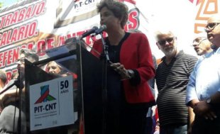 Uruguai: A paralisação geral da PIT-CNT e a presença de Dilma Rousseff