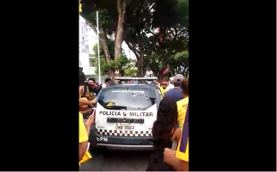 URGENTE: Polícia atira para cima e prende manifestantes em Natal/RN. Liberdade JÁ!