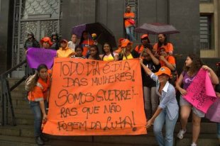 O 8 de Março que comemoramos a vitória da greve com as garis do Rio de Janeiro