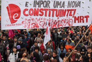 A saída anticapitalista para a crise da Nova República parte da luta por uma Constituinte