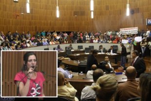 VÍDEO: Maíra Machado destrói na Câmara de Vereadores a tentativa de dar título a Bolsonaro em Santo André