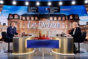 Macron e Le Pen: um debate que não traz nada de positivo para as camadas populares