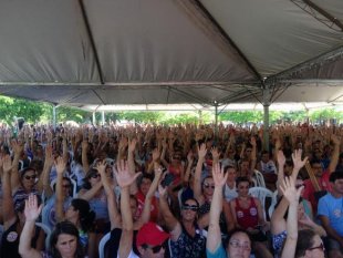 Ninguém para a greve dos servidores em Florianópolis