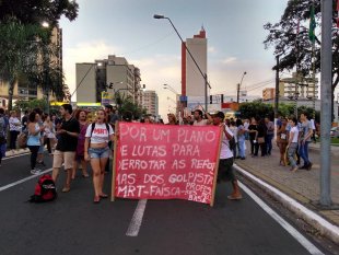 15M: 600 pessoas param as ruas de Marília contra a Reforma da Previdência
