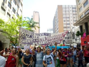 Milhares marcharam nas ruas de Campinas para combater Bolsonaro