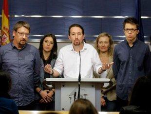 Pablo Iglesias do PODEMOS propõe ser vice presidente de um governo com o PSOE