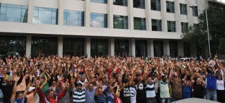 Primeiro dia de Greve na USP com unificação entre trabalhadores e estudantes e tentativa de intimidação da reitoria