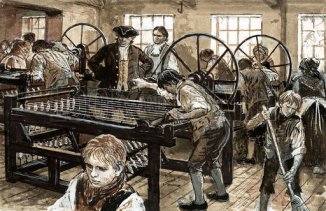 Como era a exploração do trabalho na aurora da Revolução Industrial?