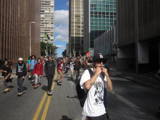 Skatistas marcam novo ato em repúdio ao atropelamento ocorrido em São Paulo 