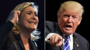 Xenófoba Marine Le Pen parabeniza "novo presidente" Trump