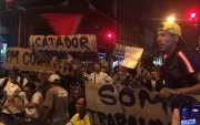 Protesto contra a PM denuncia assassinato de catador em Pinheiros