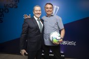 Defendendo a Globo e os patrocinadores, presidente da CBF diz que o futebol não vai parar
