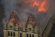 Incêndio destrói o Museu da Língua Portuguesa