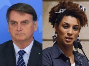 Bolsonaro se compara à Marielle, assassinada por milicianos que sua família defende