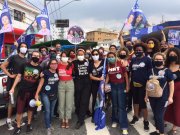 Centenas de ativistas tomam as ruas na reta final da campanha da Bancada Revolucionária