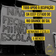 CADi UFRGS manifesta apoio à ocupação da EEEF Estado do Rio Grande do Sul