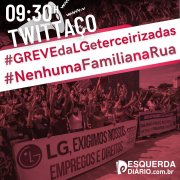 Em breve: tuitaço em apoio à greve das trabalhadoras da LG e terceirizadas