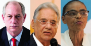 FHC, Marina Silva e Ciro Gomes: defensores do autoritarismo judiciário no ato da CUT e CTB