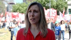 [Argentina] Myriam Bregman, legisladora do PTS, contra a condenação de Lula