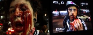 Polícia cega manifestante e atira na boca de jornalista: Folha e Estado pedem mais sangue