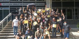 Trabalhadores da Rede Minas seguem em greve por reajuste e paridade salarial